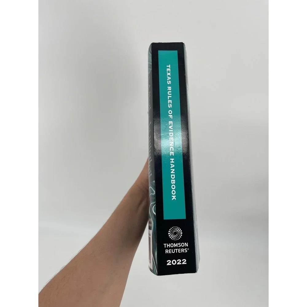 Texas‎ Rules of Evidence Handbook 2022 Edition Paperback OConnor Law Book